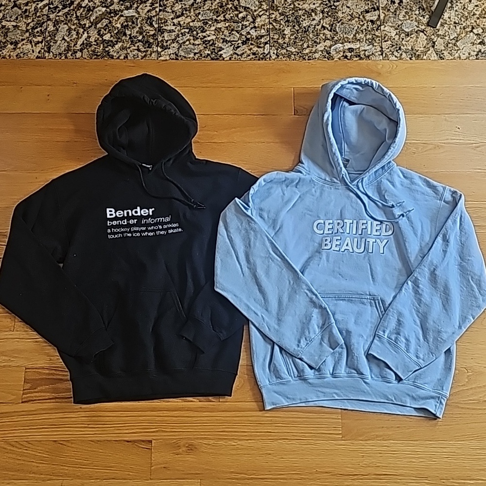 Hockey Bender Brand Hoodies